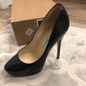 Jimmy Choo Jenara 125 Patent Pump